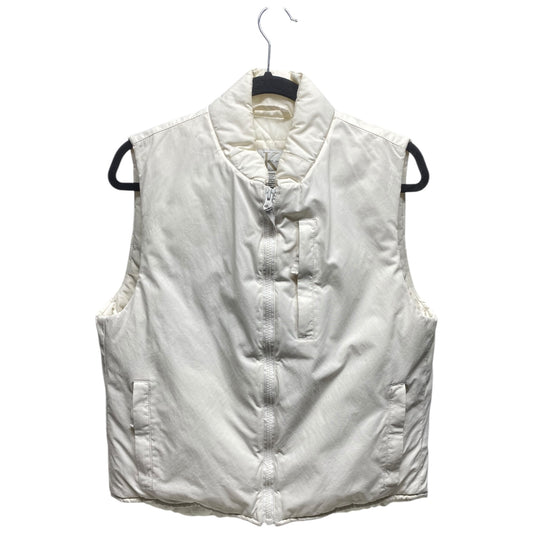 Vest Puffer & Quilted By Calvin Klein In White, Size: M