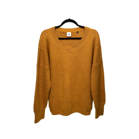 Sweater By Cabi In Orange, Size: M