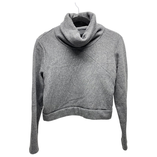 Athletic Sweatshirt Collar By Alo In Grey, Size: S