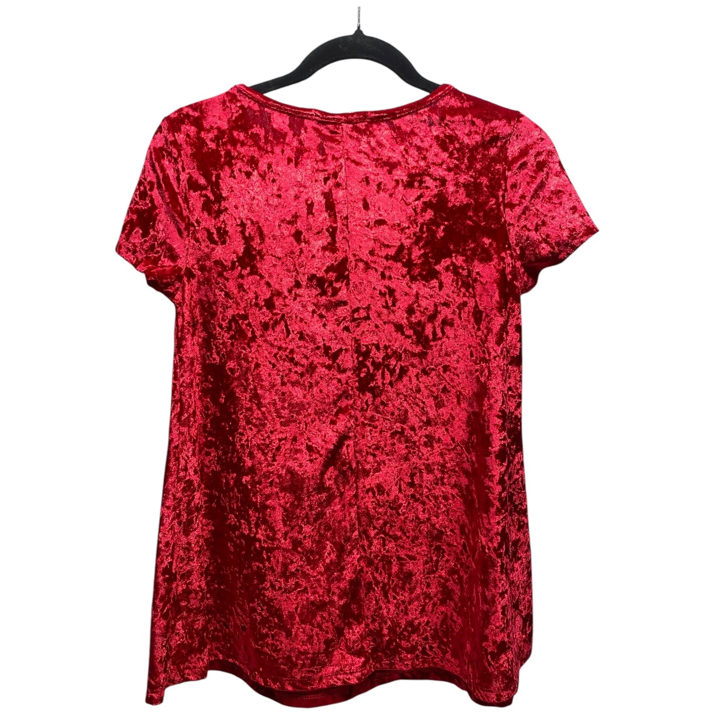 Top Short Sleeve By Entro In Red, Size: S