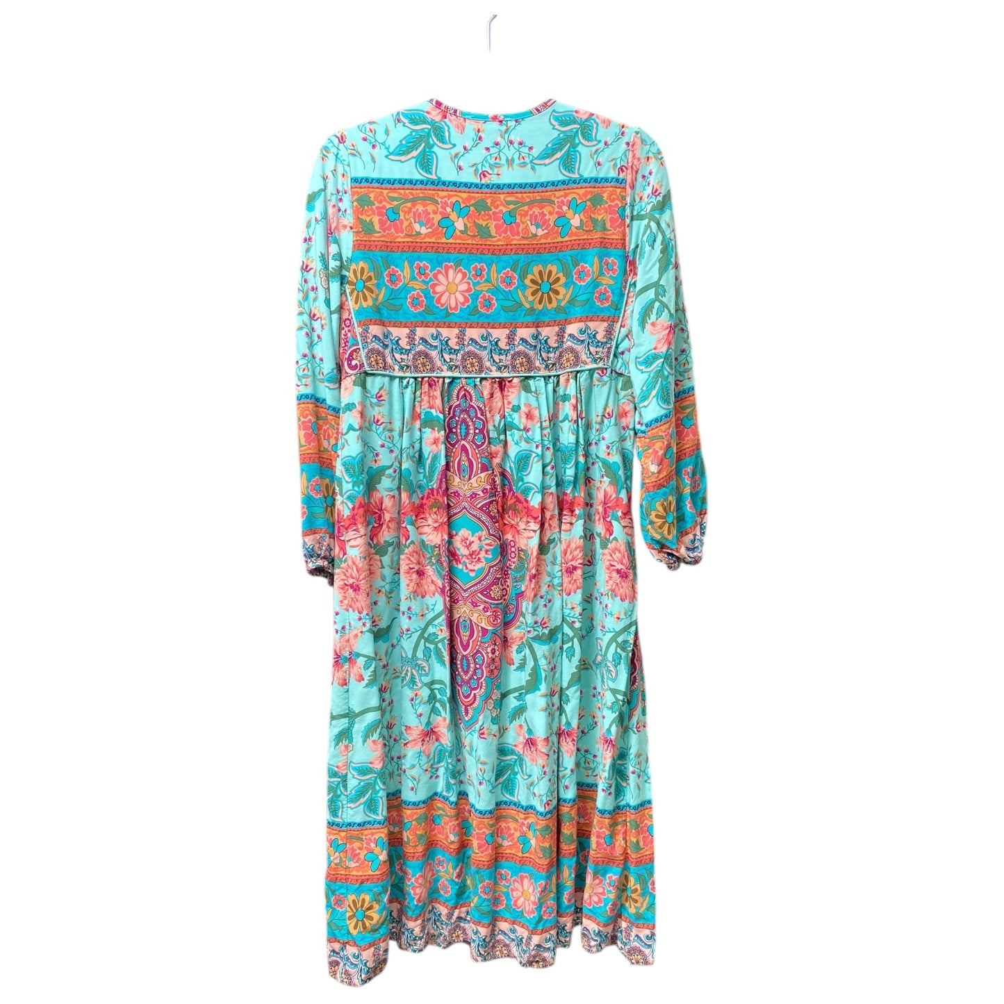 Dress Casual Maxi By R VIOIMOS DRESS In Multi-colored, Size: S