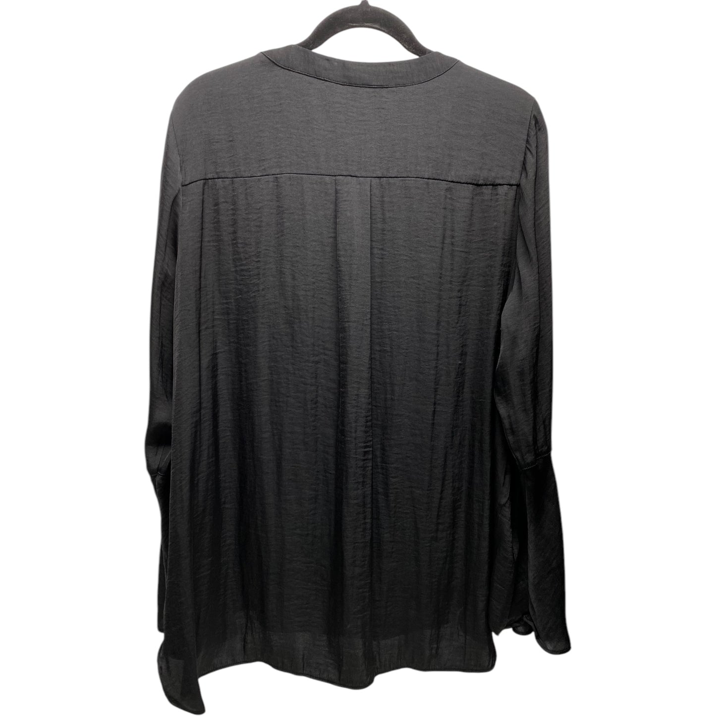 Top Long Sleeve By Simply Vera In Black, Size: L