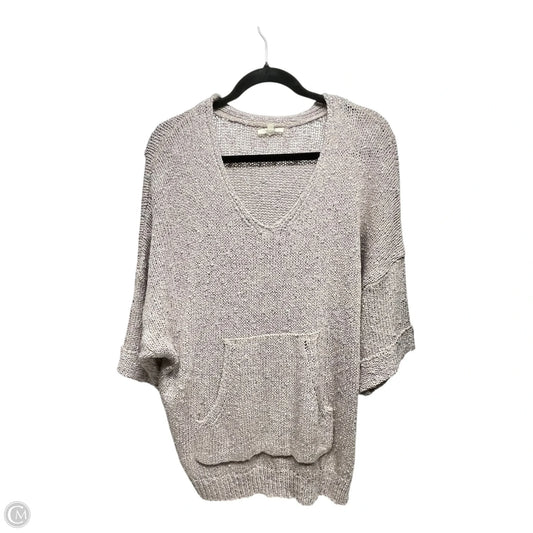 Sweater Short Sleeve By Easel In Pink, Size: S