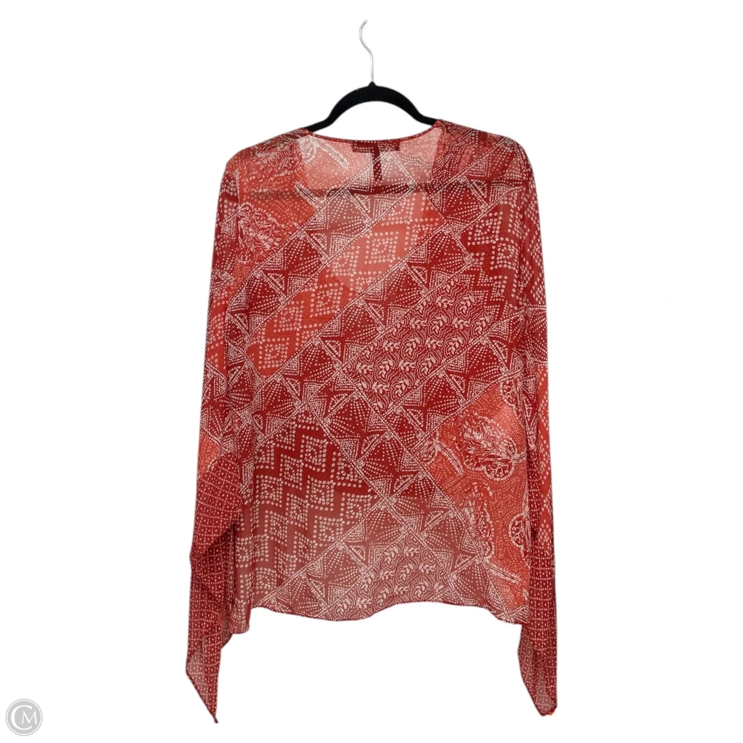 Top Long Sleeve By Bcbgmaxazria In Red, Size: L