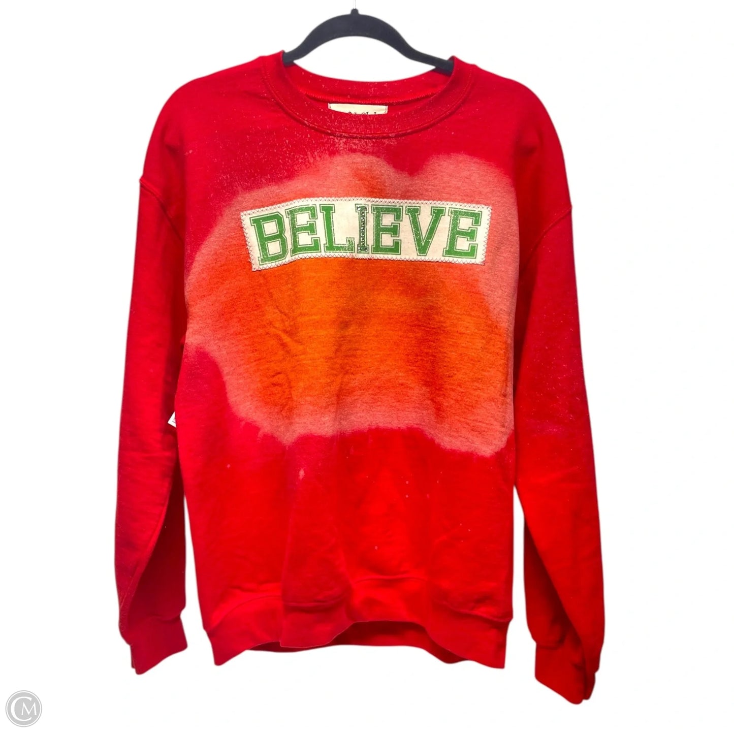 Sweatshirt Crewneck By YAYA CLUB -  In Red, Size: M