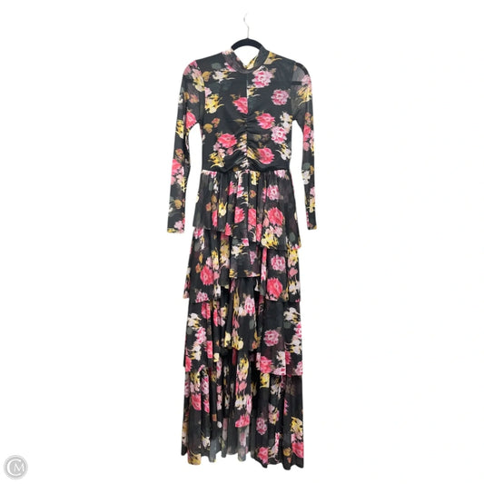 Dress Casual Maxi By Ted Baker In Black, Size: 2