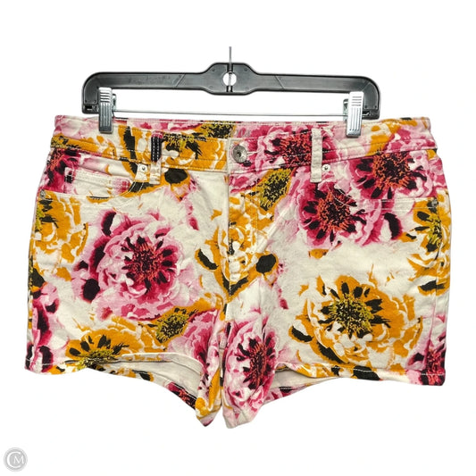 Shorts By Ana In Floral Print, Size: 14