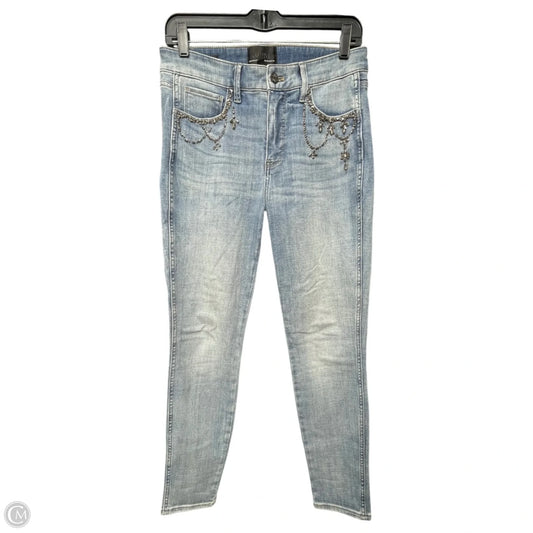 Jeans Skinny By White House Black Market In Blue Denim, Size: 6