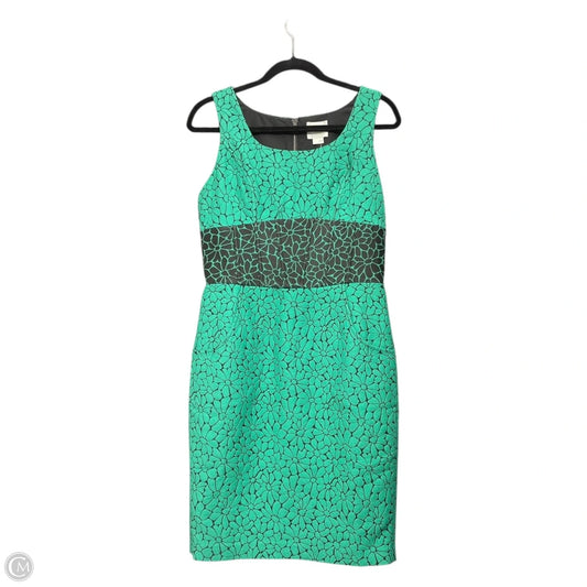 Dress Casual Short By Anthropologie In Green, Size: 6