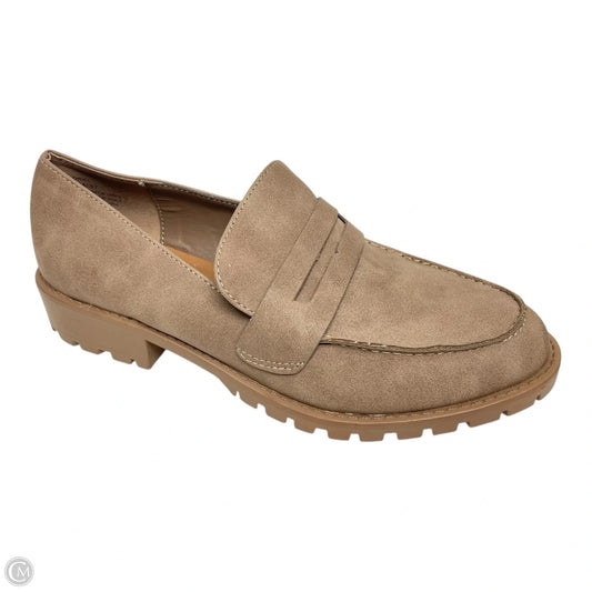 Shoes Heels Block By Me Too In Tan, Size: 7