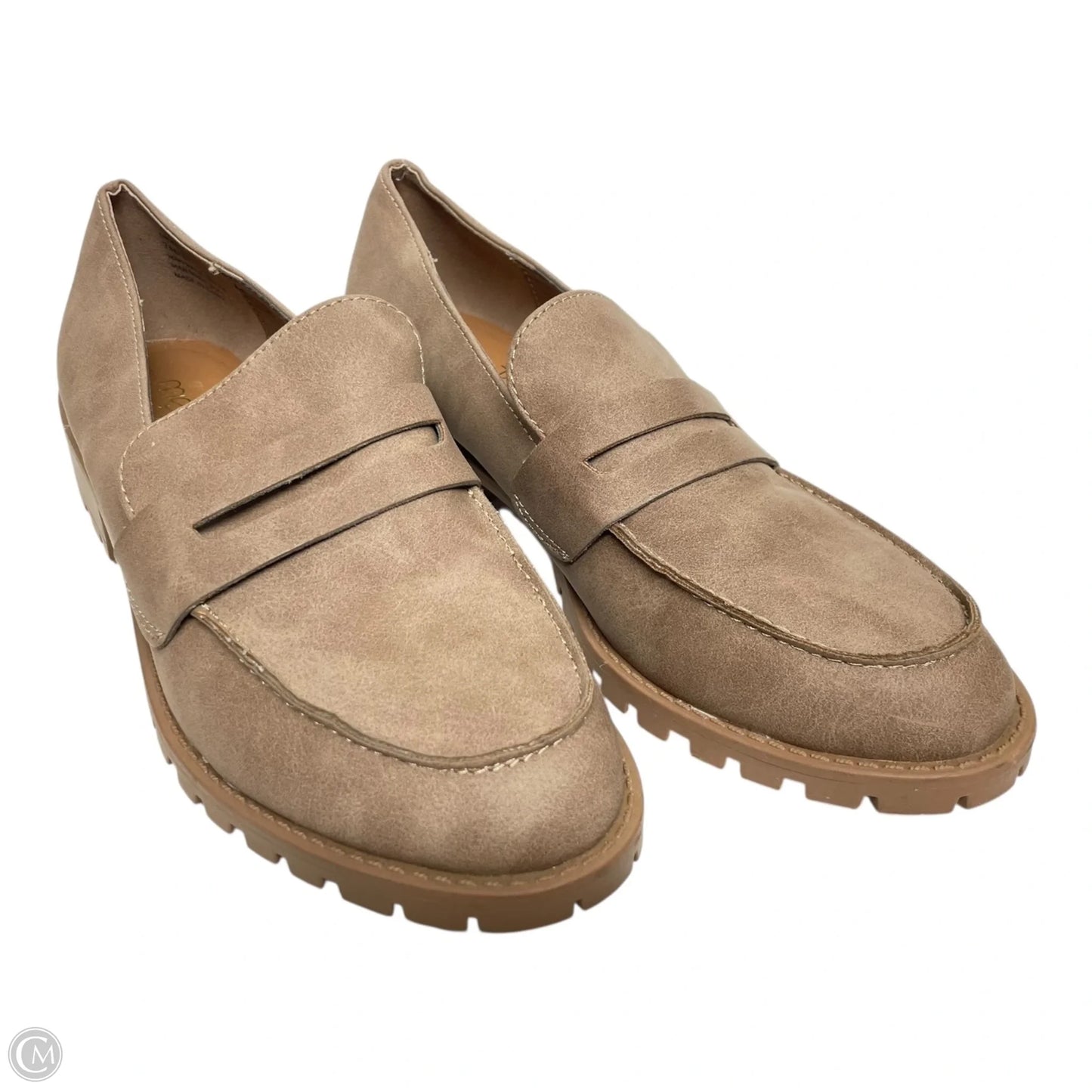 Shoes Heels Block By Me Too In Tan, Size: 7