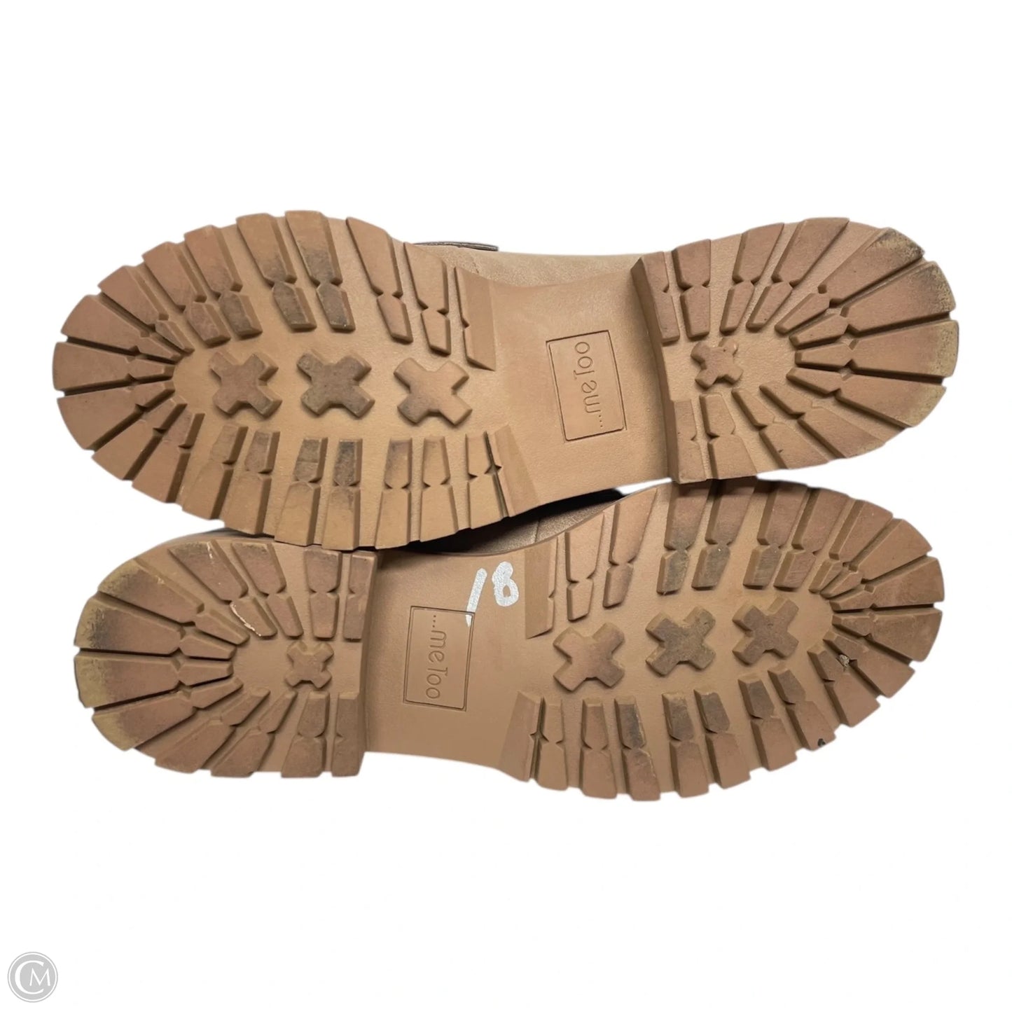 Shoes Heels Block By Me Too In Tan, Size: 7