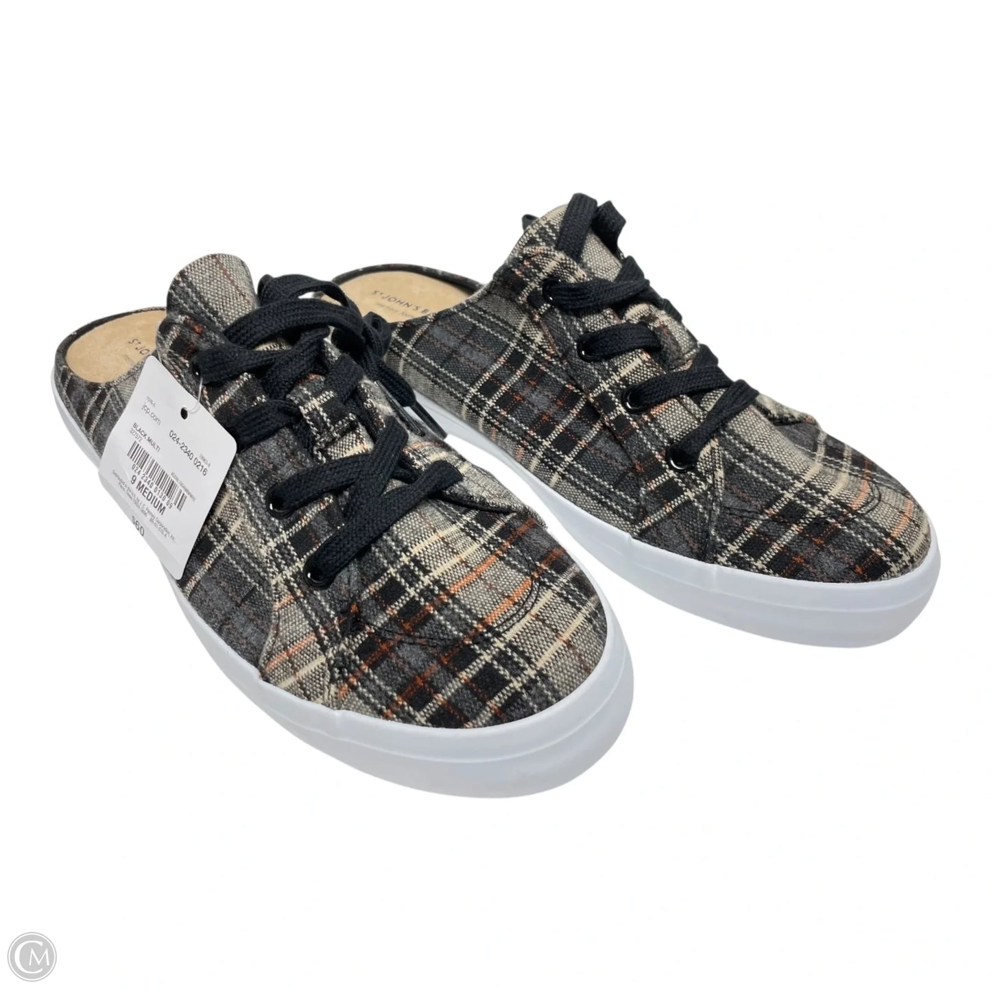 Shoes Flats By St Johns Bay In Plaid Pattern, Size: 9