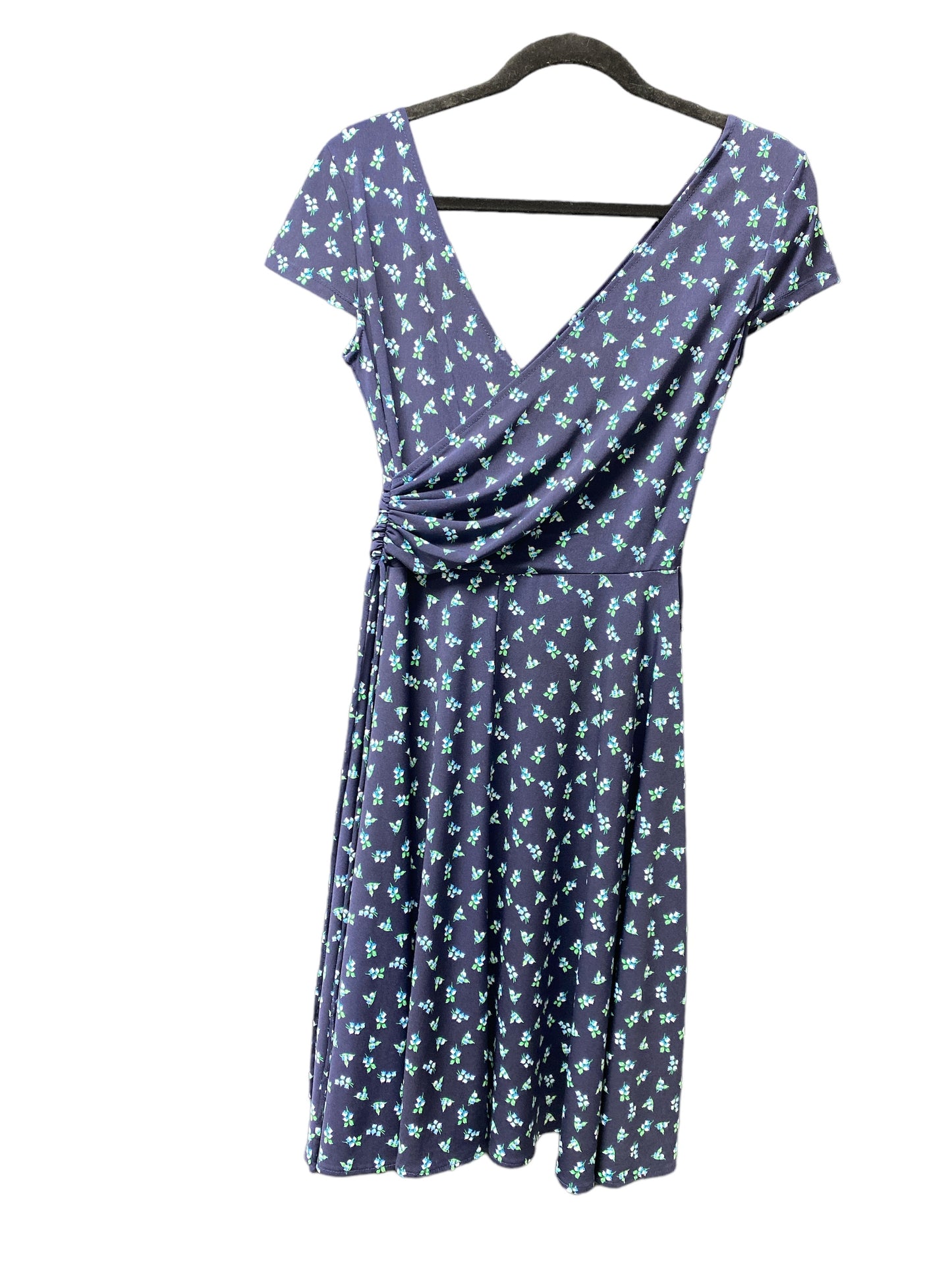 Blue Dress Casual Short Maggy London, Size 6