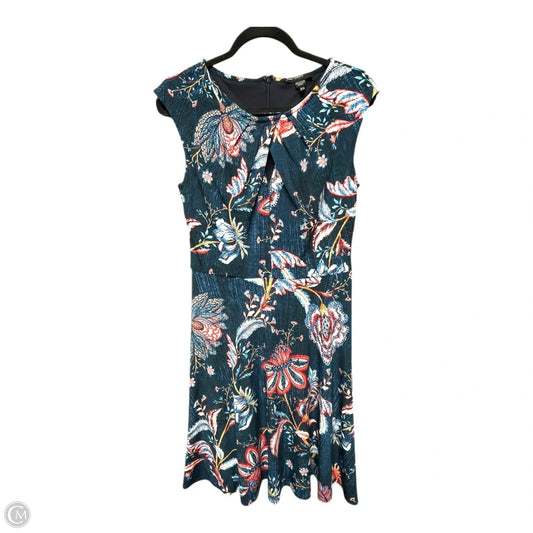 Dress Casual Short By Maggy London In Blue, Size: 8
