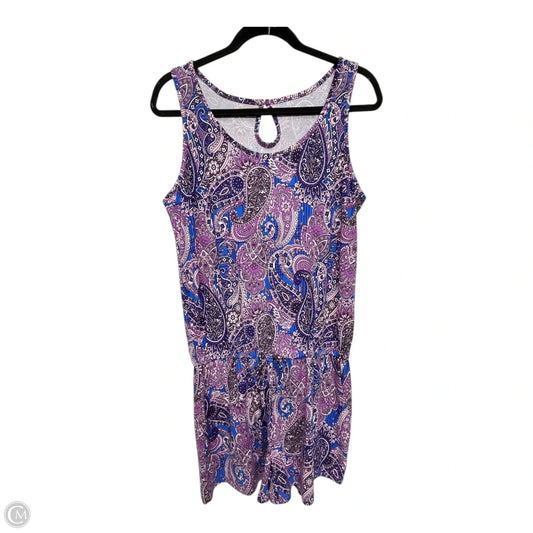 Romper By Clothes Mentor In Purple, Size: M