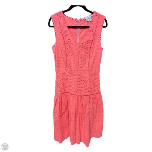 Dress Casual Midi By Draper James In Coral, Size: M