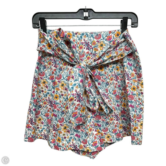 Shorts By Antonio Melani In Floral Print, Size: 6
