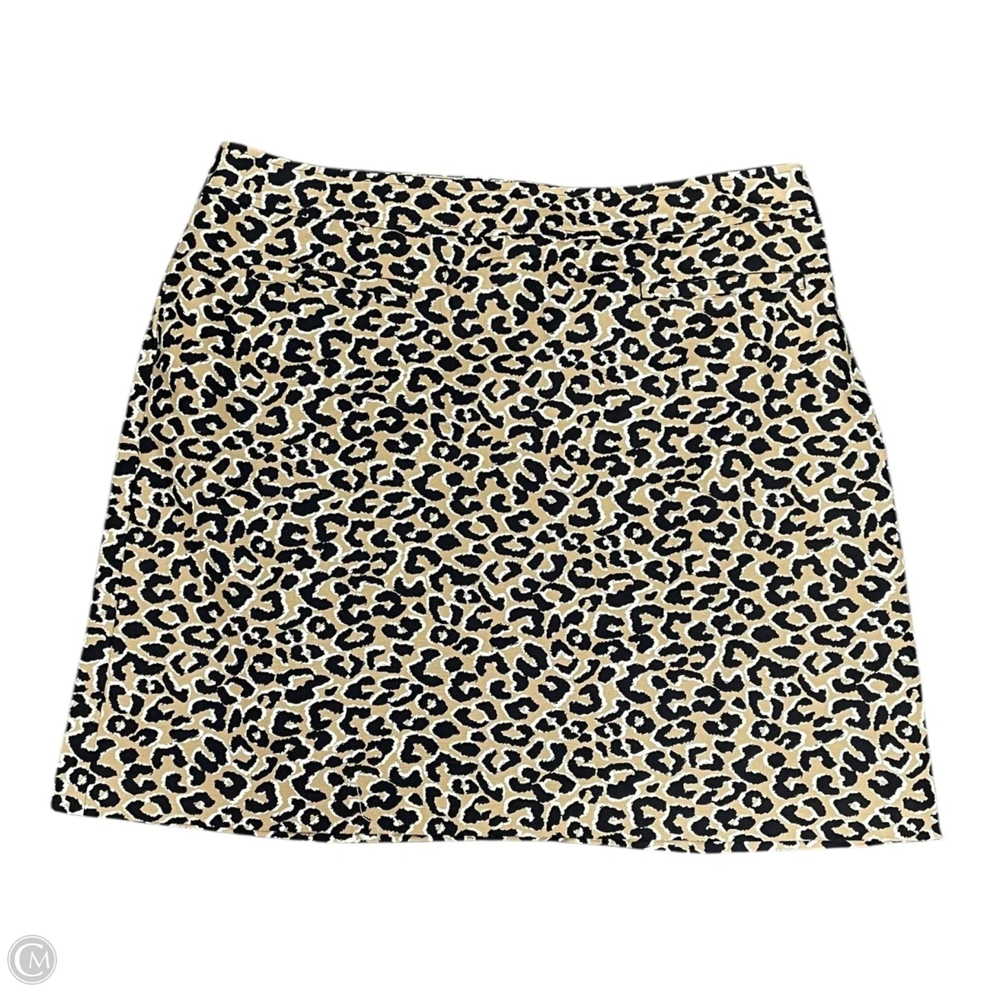 Skirt Mini & Short By Talbots In Animal Print, Size: Xl