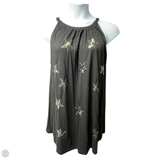 Top Sleeveless By Carmen By Carmen Marc Valvo In Black, Size: Xl