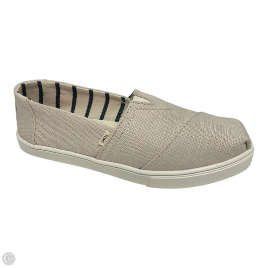 Shoes Flats By Toms In Beige, Size: 7