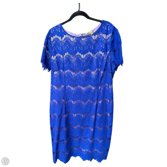 Dress Casual Short By Preston And New York In Blue, Size: Xl