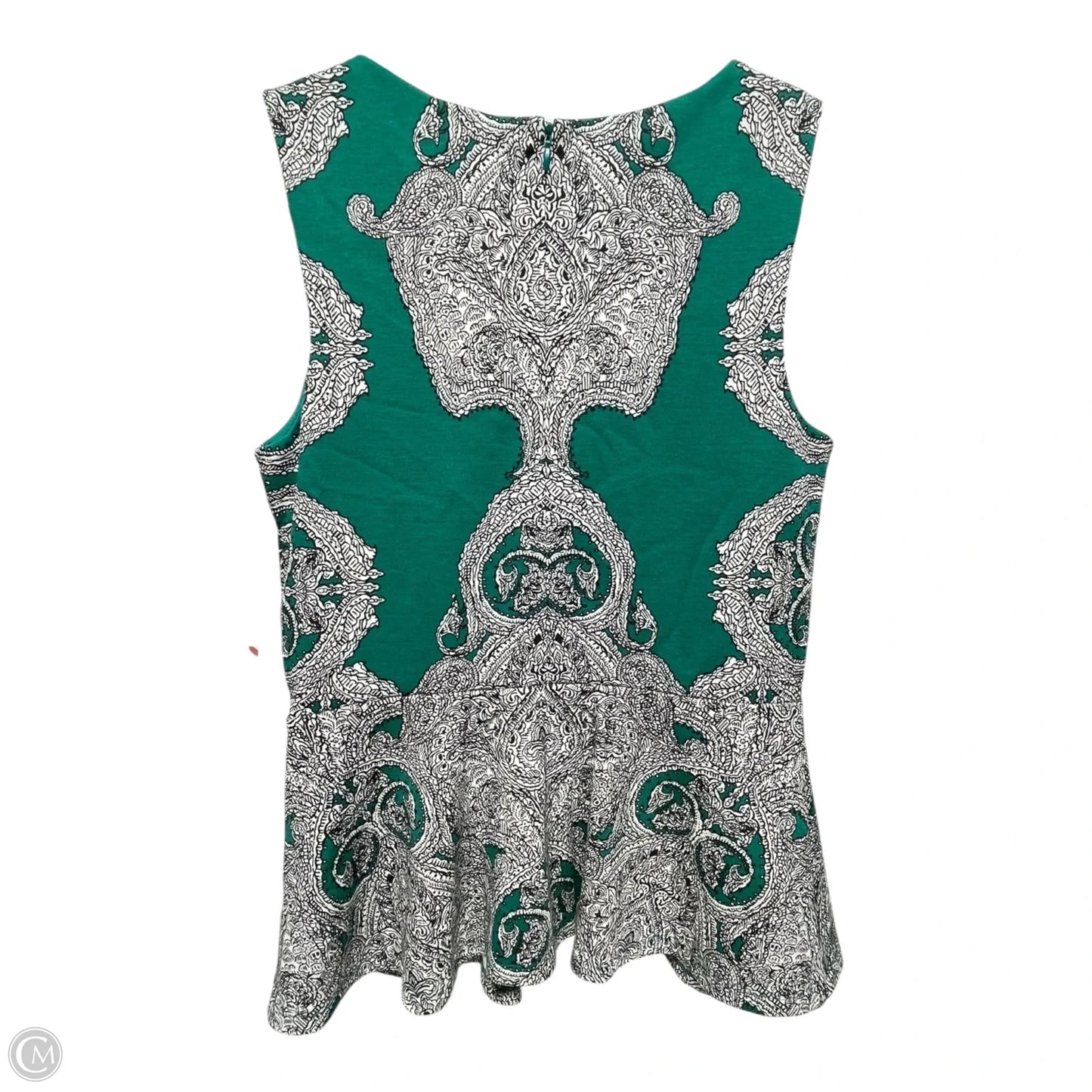 Top Sleeveless By Inc In Green, Size: M