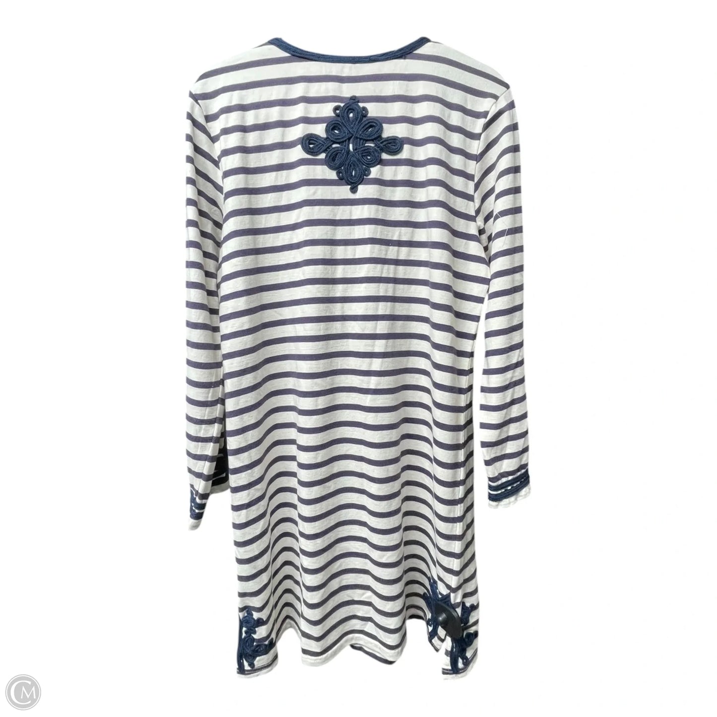 Dress Casual Short By ANN MASHBURN In Striped Pattern, Size: Xl