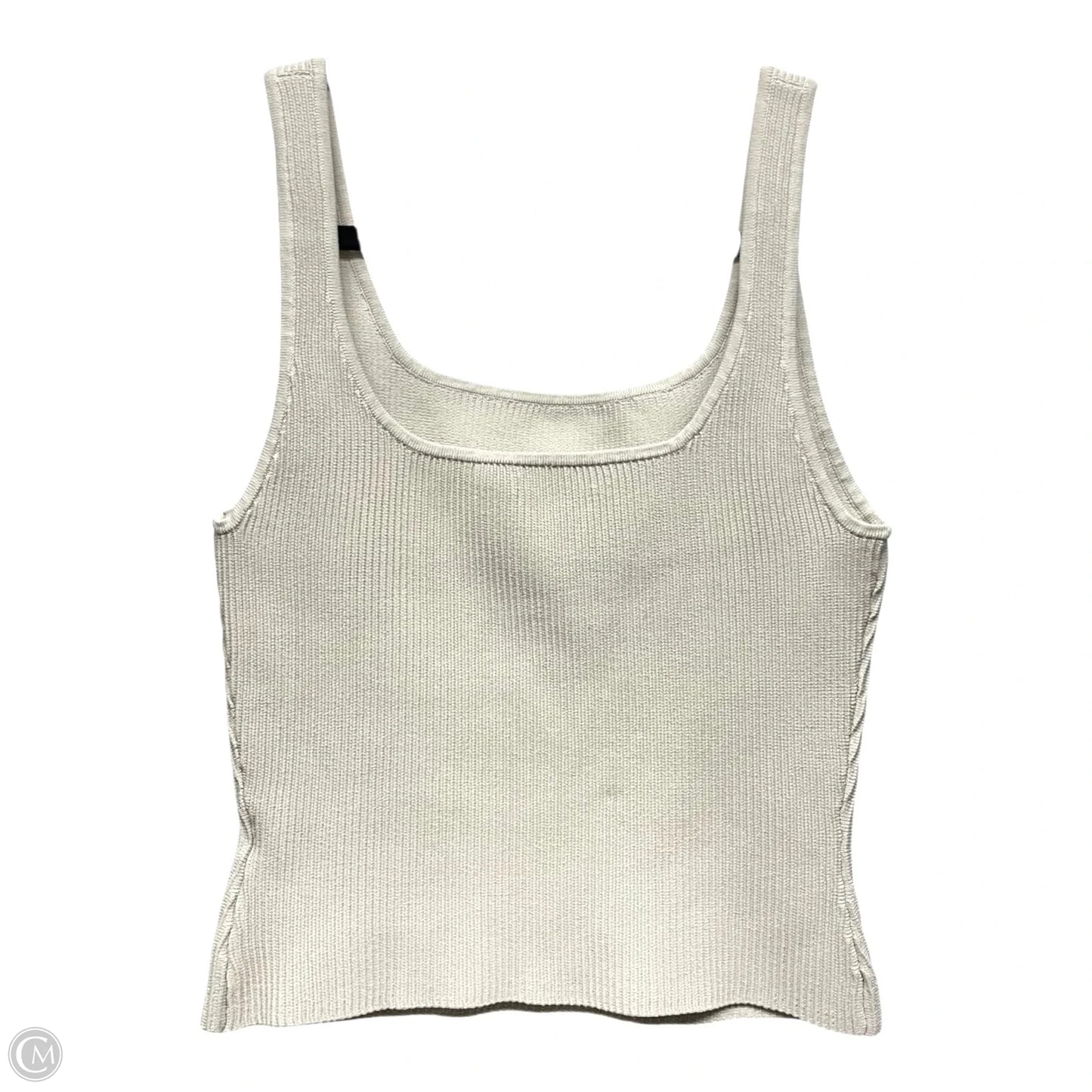 Top Sleeveless By Babaton In Grey, Size: M