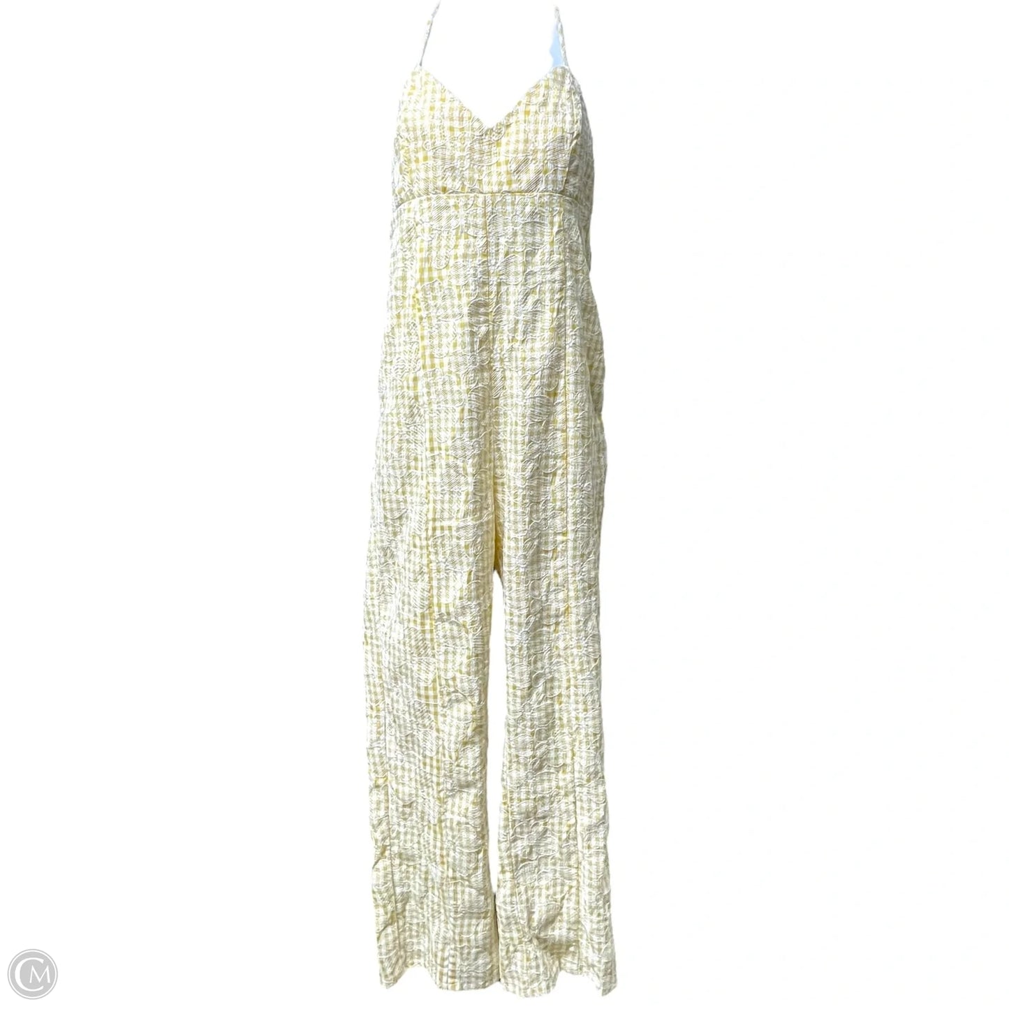 Jumpsuit By En Saison In Yellow, Size: S
