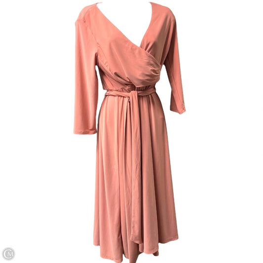 Dress Casual Short By Lauren By Ralph Lauren In Peach, Size: 8p