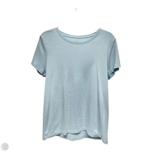 Top Short Sleeve Basic By Dkny In Blue, Size: Xl