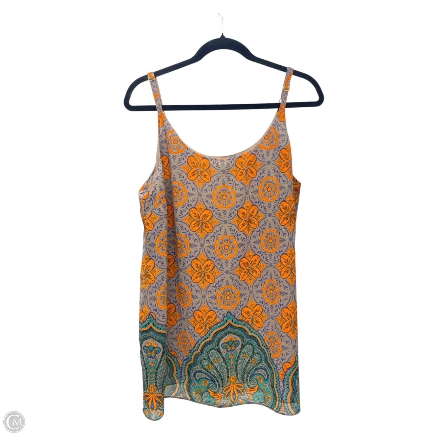 Top Sleeveless By Cabi In Taupe, Size: L