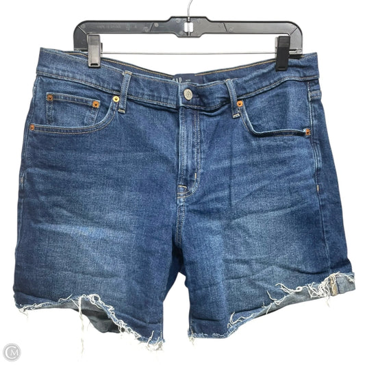 Shorts By Gap In Blue Denim, Size: L