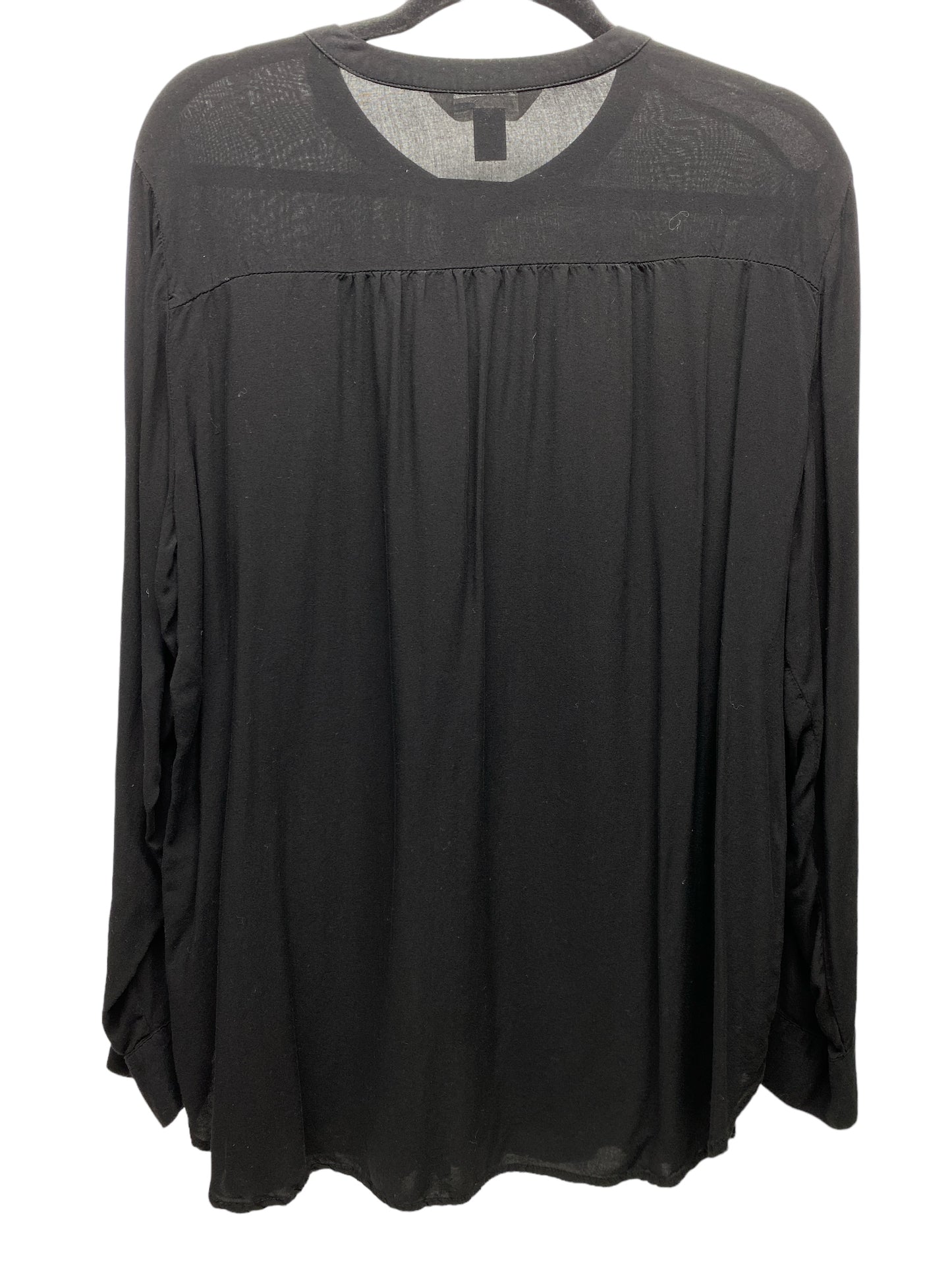 Tunic Long Sleeve By Old Navy In Black, Size: Xl