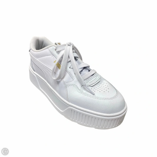 Shoes Sneakers By P448 In Black & Gold, Size: 7.5