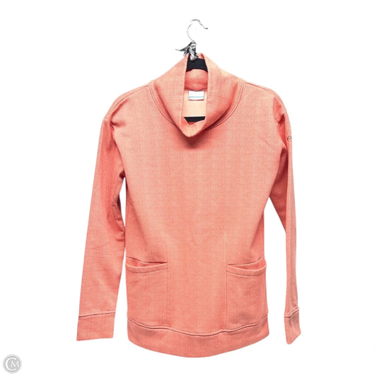 Sweatshirt Crewneck By Columbia In Orange, Size: S