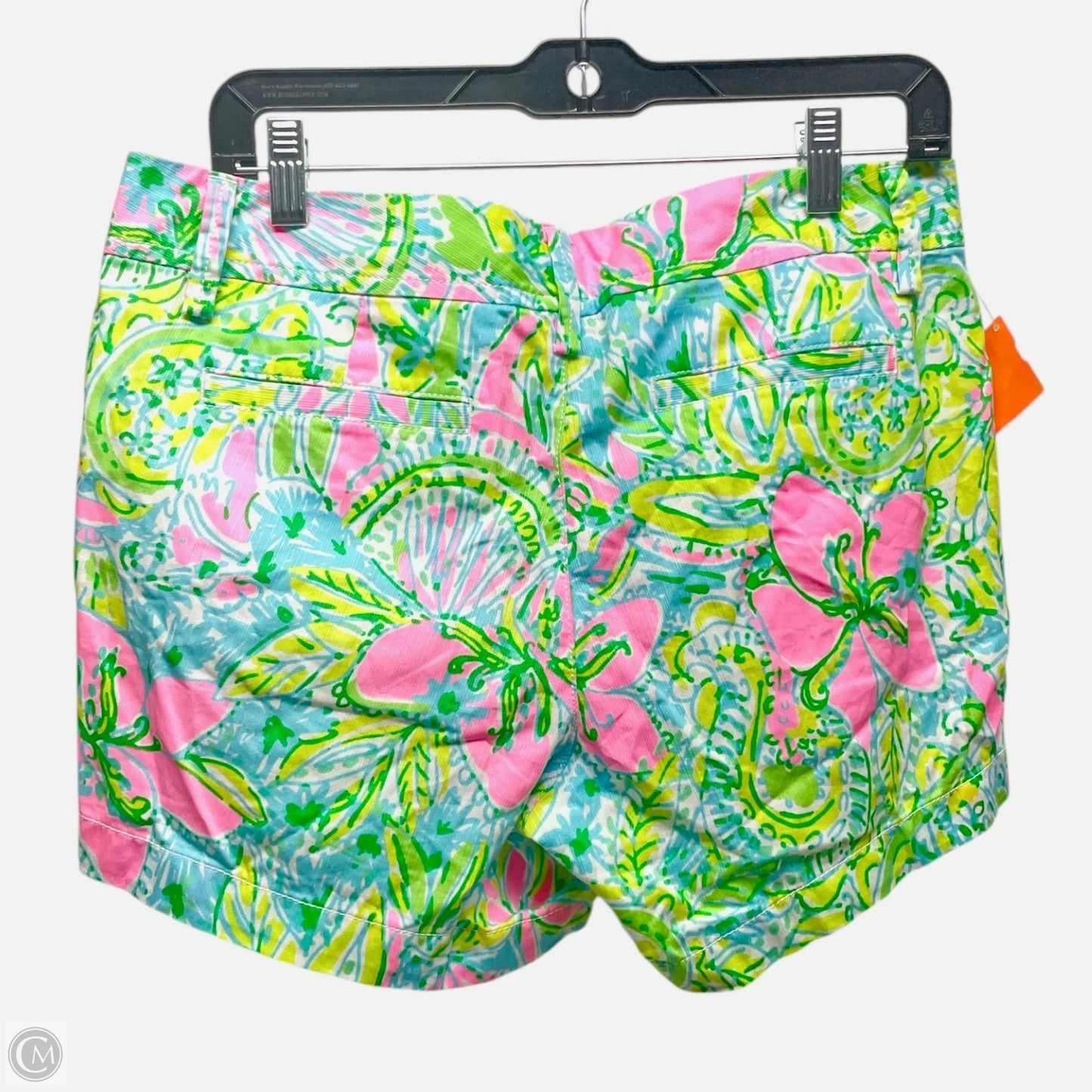 Shorts Designer By Lilly Pulitzer In Blue & Green, Size: 8