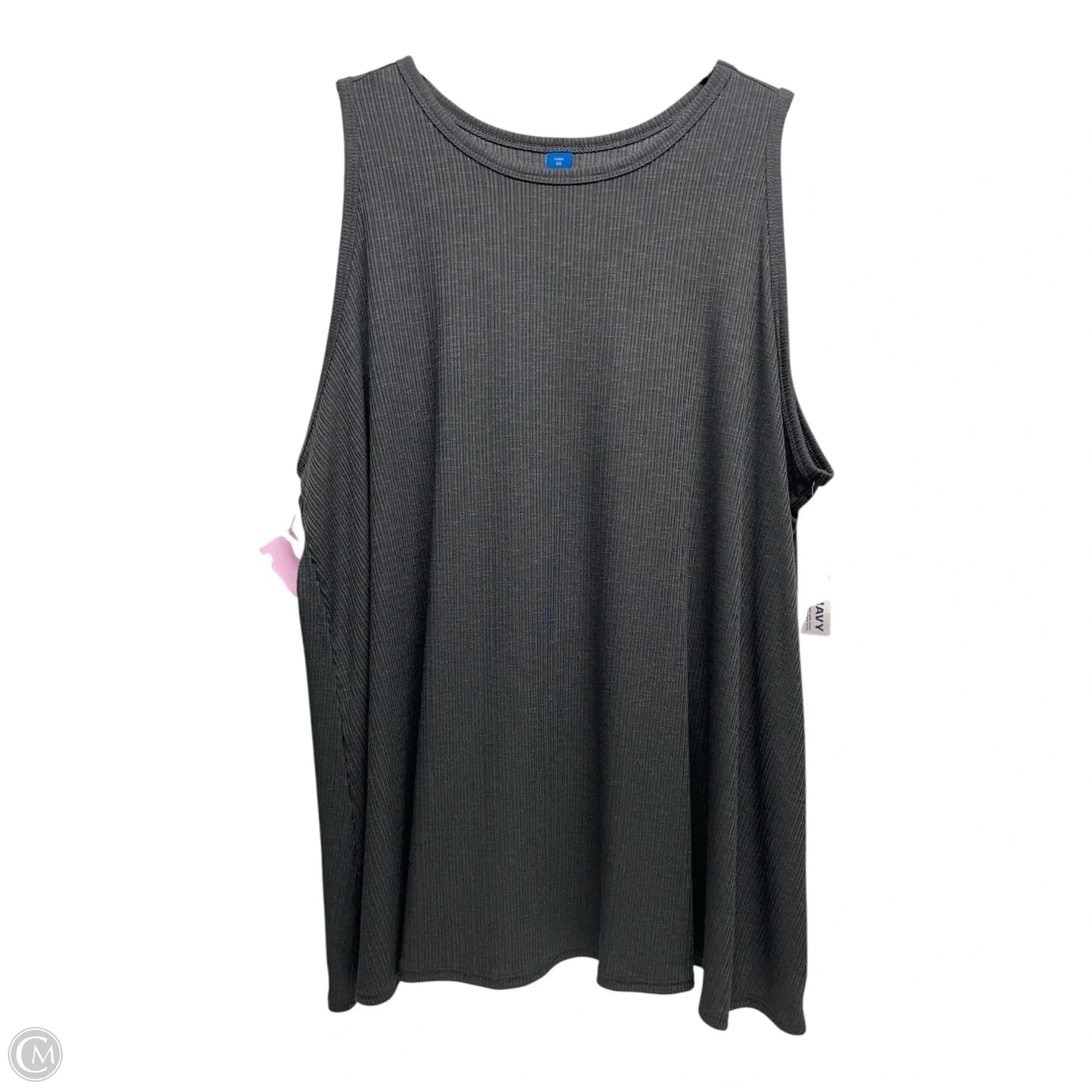 Top Sleeveless By Old Navy In Grey, Size: 2x