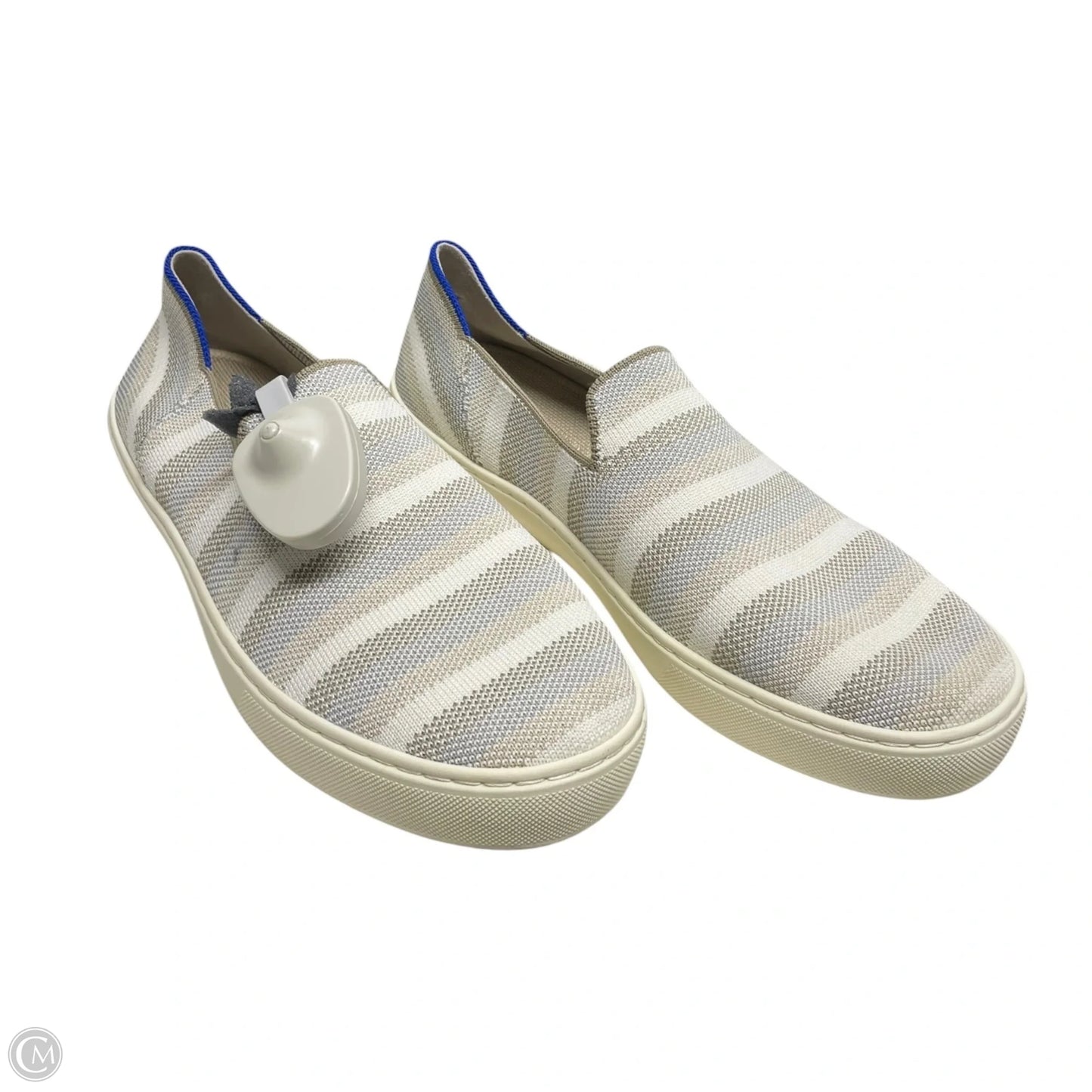 Shoes Flats By Rothys In Striped Pattern, Size: 10