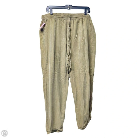 Pants Designer By Johnny Was In Green, Size: L