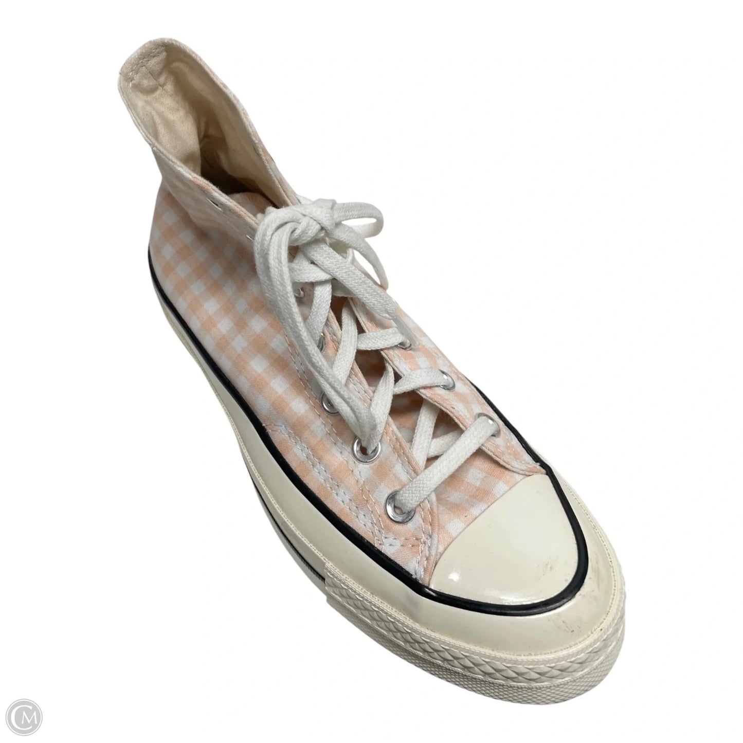 Shoes Sneakers By Converse In Orange & White, Size: 7.5