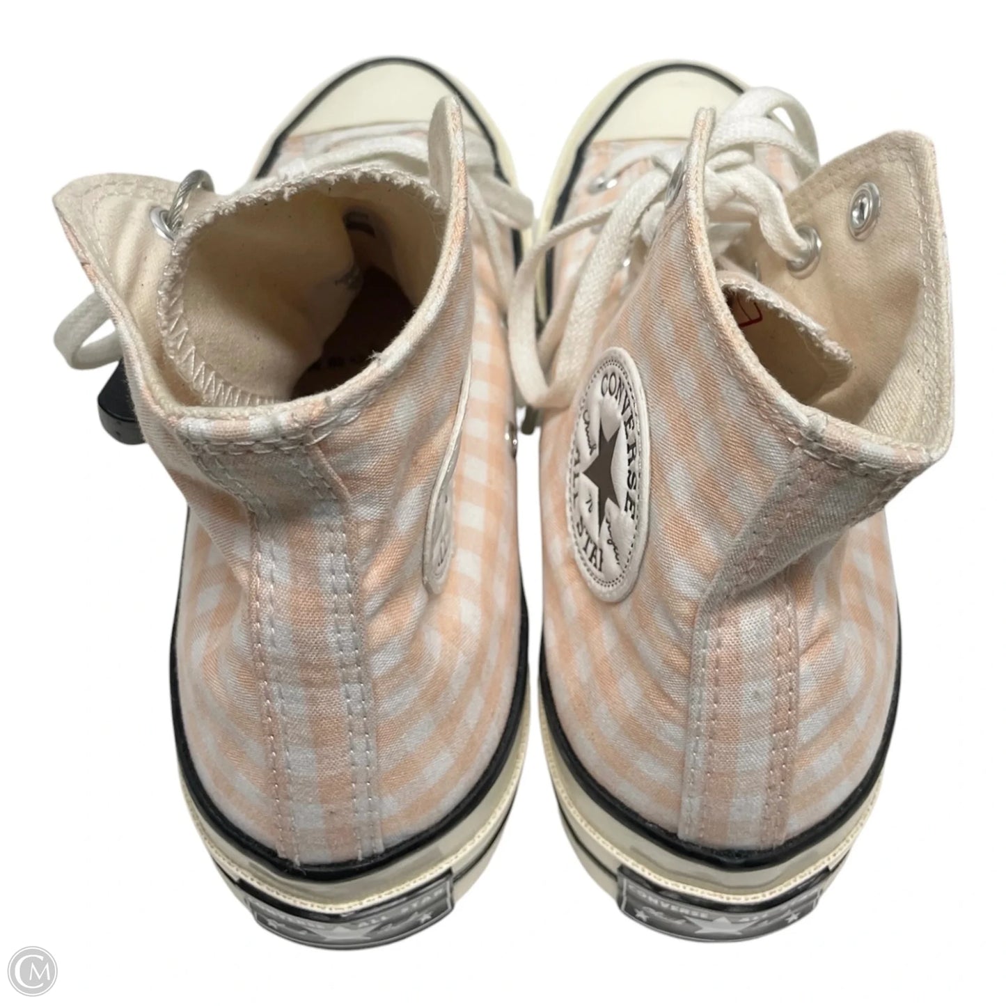 Shoes Sneakers By Converse In Orange & White, Size: 7.5
