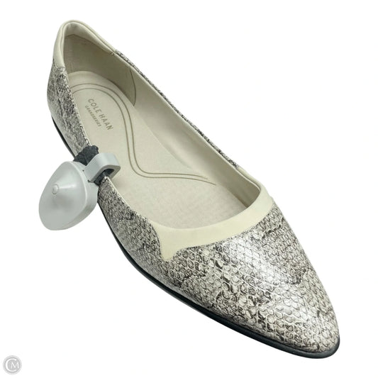 Shoes Flats By Cole-haan In Snakeskin Print, Size: 9