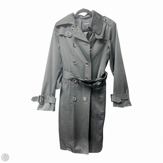 Coat Trench Coat By London Fog In Black, Size: M