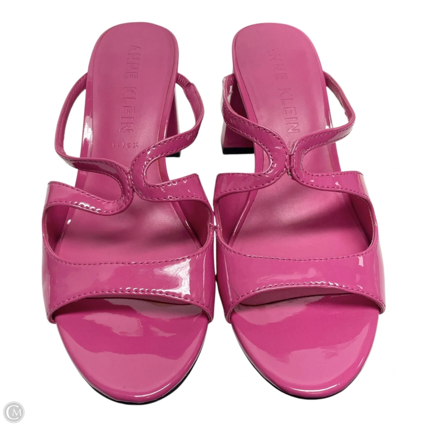 Sandals Heels Platform By Anne Klein In Pink, Size: 7.5