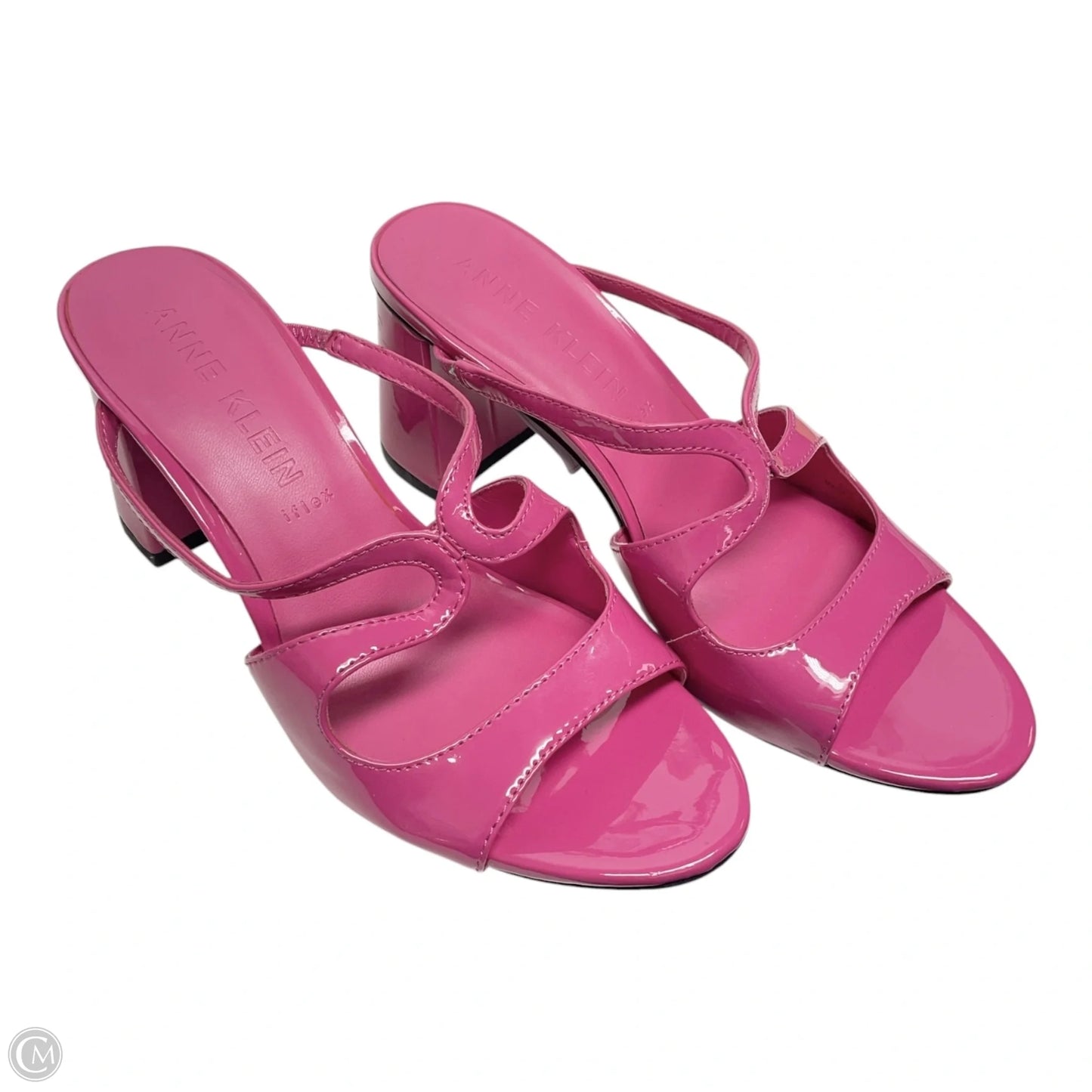 Sandals Heels Platform By Anne Klein In Pink, Size: 7.5
