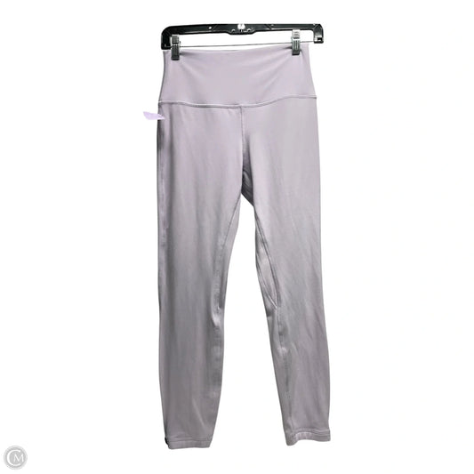 Athletic Leggings By Lululemon In Purple, Size: S