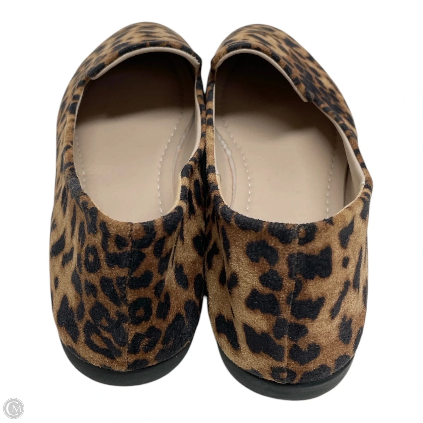 Shoes Flats By Clothes Mentor In Leopard Print, Size: 11.5