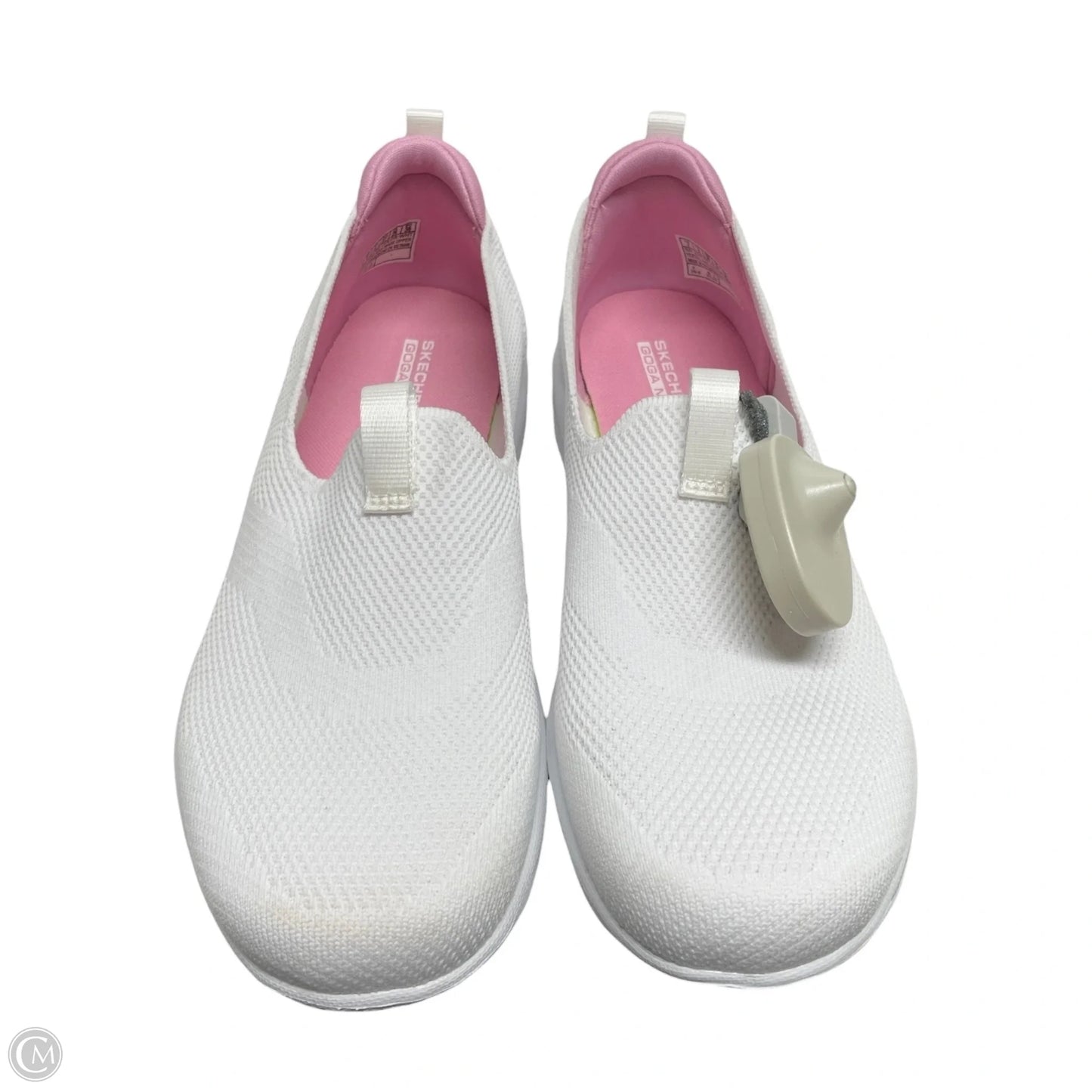 Shoes Athletic By Skechers In White, Size: 7